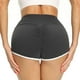 thumbnail image 1 of Gibobby Pantalon cortos yoga mujer Pantalones cortos de cintura alta para mujer, pantalones cortos para levantamiento de glúteos, pantalones cortos de(Gris,CH), 1 of 5