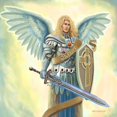 thumbnail image 2 of CafePress - Saint Archangel Michael Maternity T Shirt - Maternity Dark T-Shirt, 2 of 3