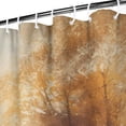thumbnail image 4 of Fall Forest Shower Curtains for Bathroom All Seasons Country Bathroom Shower Curtain Sets Waterproof Fabric Decor 72×72in with 12 Hooks, 4 of 4