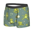 thumbnail image 2 of Naloa Cute Yoga Frogs Print Mens Underwear - Boxers for Men, Classic Briefs for Men, 2 of 9