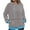 Blue, variant on FAIWAD Women Striped Oversized Hoodie Long Sleeve Striped Hooded Sweatshirt Fall Trendy Casual Clothes