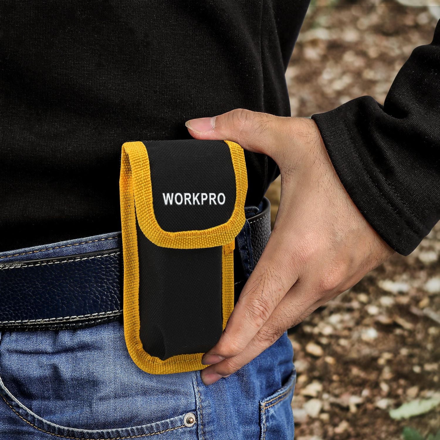 WorkPro 12-IN-1 Multi Tool,Aluminum handle, Pouch included