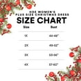 thumbnail image 3 of HDE Womens Plus Size Party Dress Ugly Christmas Sweater Long Sleeve Skater Dress Xmas Truck 1X, 3 of 6