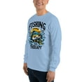 thumbnail image 4 of Funny Fishing Therapy Long Sleeve Shirt, Angler Gift, Fisherman Tee (S), 4 of 4