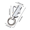 thumbnail image 2 of YHAICO Lighters for Candles Multifunctional Key Chain Outdoor Portable Waist Strap Beer Kerosene Lighter Key Chain, 2 of 5