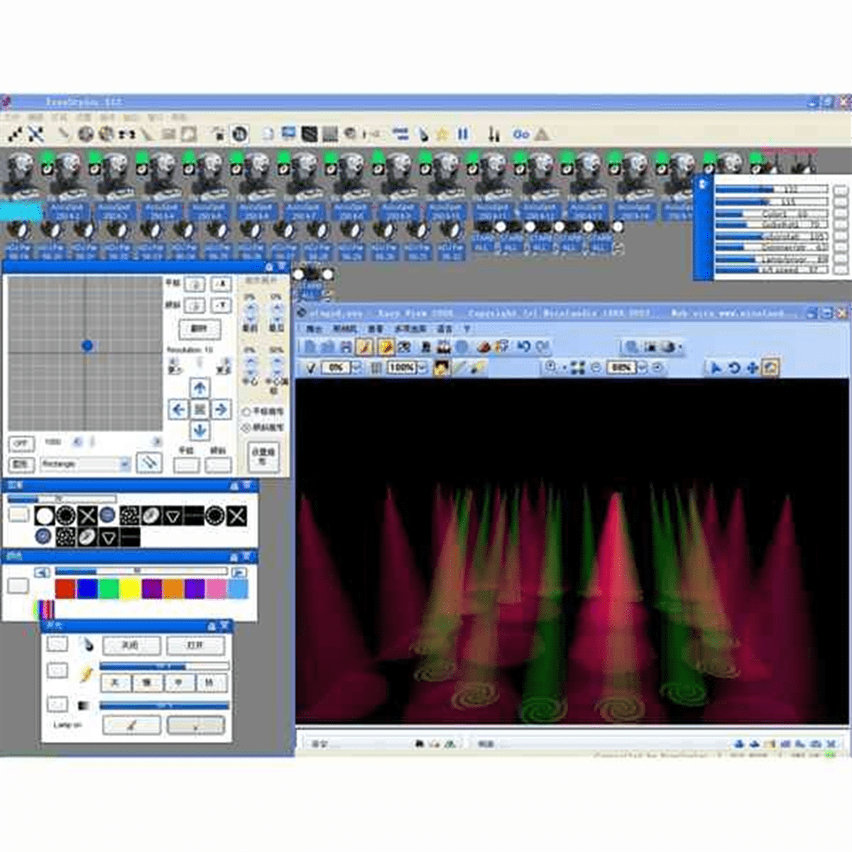 USB- Controller Stage Lighting DMX512 Controller Support MA OnPC Freestyler+3D DJ USB Interface