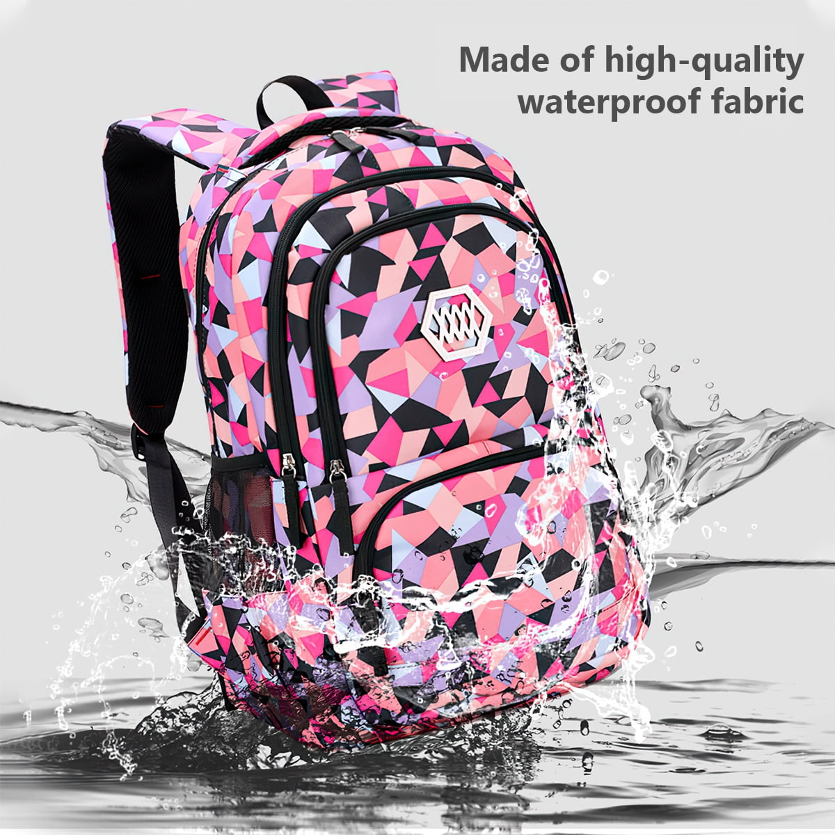 Kadyn 3 Piece Backpack Sets, Backpack Lunch Box Combo with Lunch Bag and Pencil Bag for School, Black Kadyn 3 Piece Backpack Sets, Backpack Lunch Box Combo with Lunch Bag and Pencil Bag for School, Black
