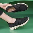 thumbnail image 4 of Zapatos Edema para Anchos Diabéticos Colchón Aire Ajustable Mujeres Ancianos Pies Hinchados, 4 of 9