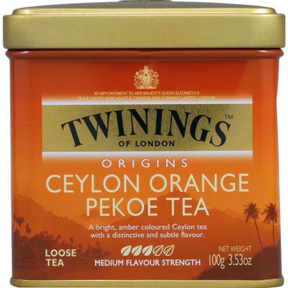 Twinings Ceylon Orange Pekoe Black Loose Leaf Tea, 3.5 Oz Twinings Ceylon Orange Pekoe Black Loose Leaf Tea, 3.5 Oz