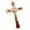 Red, variant on Wall Crucifix Cross -Jesus on The Stand Christian Decor for Living Room Bedroom Xmas Gifts