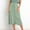 Mint Green, variant on Spring Skirts For Women 2025 Sevevn Women's Midi Skirt Summer Flowy High Waisted Casual Button Front Skirts with Pockets Flowy Skirts For Women