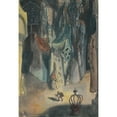 thumbnail image 3 of Ján Novák 14x18 Black Modern Framed Museum Art Print Titled - Study for a Slovak Fairytale I, 3 of 5