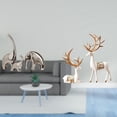 thumbnail image 2 of Juego De Figuras De Cerámica De Elefante Y Reno, Esculturas De Animales Europeas, Adornos Coleccionables Para El Hogar, Estantería, Librería, Soporte De TV, Decoración., 2 of 8