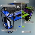 thumbnail image 3 of Desk-Top Ambientika Escritorio para Computadora Gamer color Plata Modelo H, 3 of 7