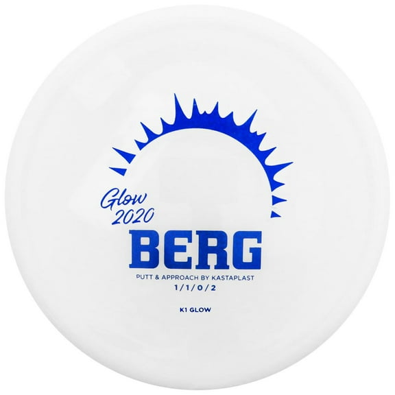 Kastaplast Glow K1 Berg Putter Golf Disc Colors may vary