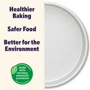 Wilton Aluminum Round Cake Pan 8 x 3 Non-Stick Bakeware Extra Wide Rim