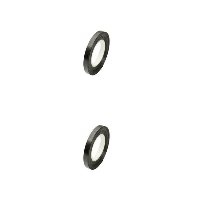 Ounissouiy Rollo rizador de cinta de plástico, piezas decorativas multiusos para manualidades, negro Type2 NO2
