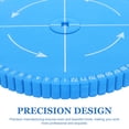 thumbnail image 3 of HAMPPLIES 2Pcs Lightweight Blue Bracelet Braiding Board for Cord and Thread Craft Projects, 3 of 8
