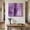 Purple, variant on Ships Next Day Canvas Wall Art 8"x12", Letter B Wood Framed Canvas Print Painting, Monogram Words Ready to Hang Small Picture Wall Decor for Home Hallway Bathroom Bedroom
