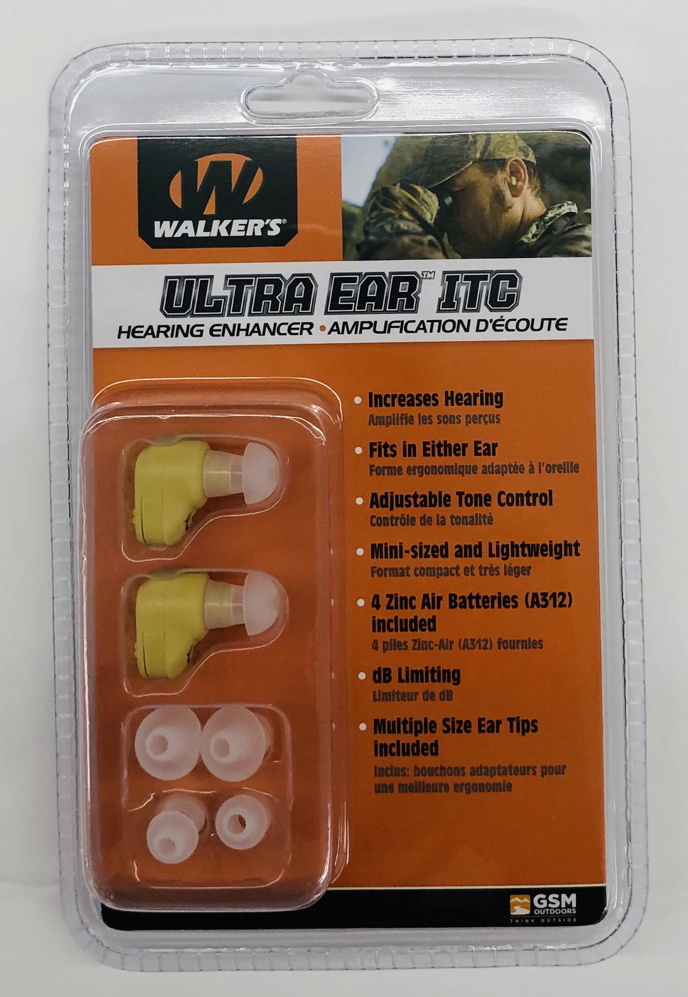 Walker's Game Ear Ultra Ear ITC Hearing Aid Pair Walmart Inventory