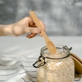 thumbnail image 4 of 6 piezas Cuchara para sopa de bolas de masa hervida Cucharón Mezclador de bambú para bebés Mermelada natural para niños, 4 of 6