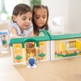 thumbnail image 3 of Melissa & Doug Cheery Lane Modular Dollhouse Play Set, Ages 2+, 3 of 10