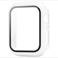 thumbnail image 6 of Tempered Glass Screen Protector for Apple Watch SE (2023), Series 6/5/4/SE 40mm, JZK Slim Bumper Full Coverage Hard PC Protective Case (Pink,45mm), 6 of 17