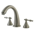 thumbnail image 2 of Kingston Brass Naples Two Handle Roman Tub Filler, 2 of 6