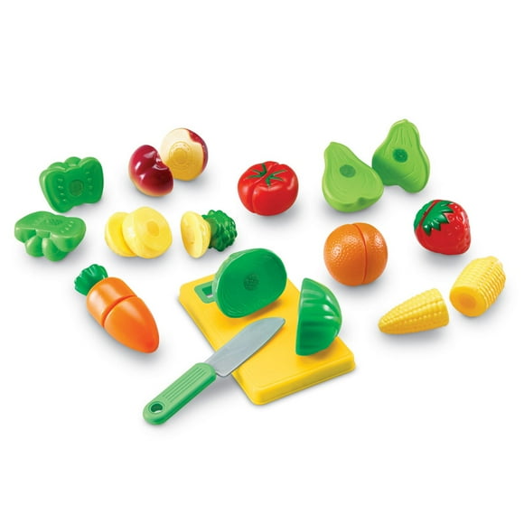 LEARNING RESOURCES PRETEND & PLAY SLICEABLE FRUITS &