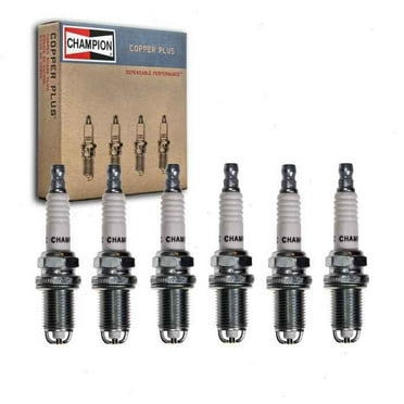 6 pc Champion Copper Plus Spark Plugs compatible with BMW 325Ci 2001-2006