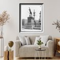 thumbnail image 4 of Historic Framed Print, Clark statue, Army and Navy [Soldiers' and Sailors'] Monument, Indianapolis, Ind., 17-7/8" x 21-7/8", 4 of 9