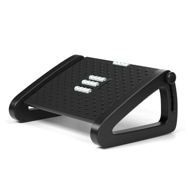 YUWENUS Foot Rest for Under Desk at Work for Office 6 Height Adjustable Foot Rest with Massage Ergonomic Foot Stool for Chair