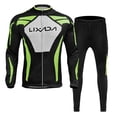 thumbnail image 2 of Graflsoa Premium Winter Cycling Set with Thermal Fleece Lining, Windproof Jacket & 3D Padded Pants for Long-Distance Comfort, Reflective Safety Strips, EU Size L, 2 of 6