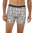 thumbnail image 2 of Men'S Boxer Briefs, Cute Geese Soft And Breathable Mens Underwear Boxer Briefs With Widen Waist, 2 of 2