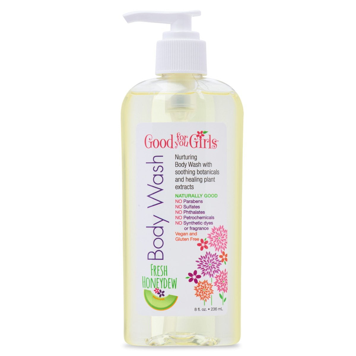 Good For You Girls Hydrating Body Wash, 8 oz Honeydew Scent Walmart