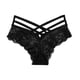 thumbnail image 5 of Calzoncillos hipster Gibobby Mujeres Sexy cintura fina tanga ropa interior cómoda lencería Negro S, 5 of 5