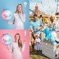 thumbnail image 6 of Gender Reveal Decorations, Gender Reveal Tableware Set with Plates Napkins Cups, Gender Reveal Party Supplies with Balloons Banner Tablecloth Reveal Confetti Balloon, 6 of 8
