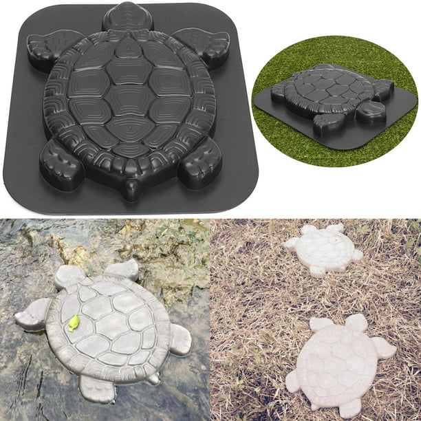 Concrete Cement Mold, Turtle Stepping Stone Mold Paving Mold for Garden