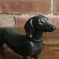 thumbnail image 6 of RKSTN Dachshund Decor Sculpture - Lifelike Wiener Dog Figurine Modern Home Decoration for Desk Shelf, Cute Resin Animal Statue Gift for Dog Lovers (Black,7.1"), 6 of 8