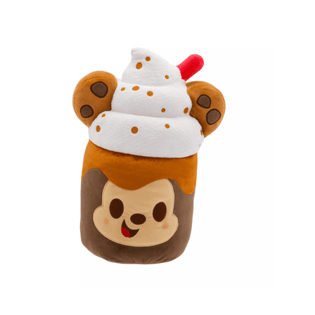 Disney Classic Couplings Mickey Iced Cookie Latte Munchlings Medium Plush New