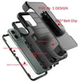 thumbnail image 4 of For Motorola Moto G 5G 2024 6.6" Case,Heavy Duty Rugged Defender Case with [Belt Clip Holster] [Built in Screen Protecotr], Shockproof Full Body Protection Kickstand Cover, Black, 4 of 9