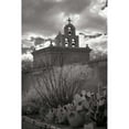 thumbnail image 3 of Johnson, George 11x14 Black Modern Framed Museum Art Print Titled - Mission San Xavier III, 3 of 5