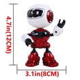 thumbnail image 2 of Música y luz de inducción para robot Toy Alloy con modelo variable, 2 of 4