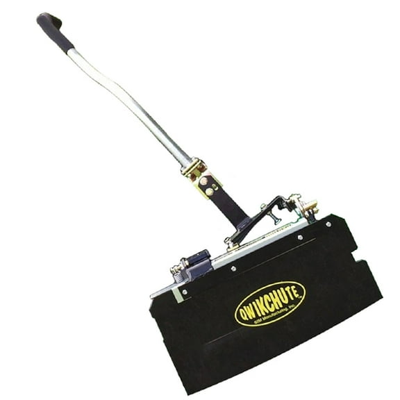 Qwikchute Chute Blocker / Deflector Compatible with HUSTLER SUPER Z & HYPERDRIVE with 54”, 60”, 66” & 72” VX4 DECKS 2018 & NEWER (Qwickchute) NQD-HVX4-18