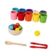 thumbnail image 4 of Bolas de arcoíris en vasos, juguetes de desarrollo de habilidades motoras Montessori para educación temprana, juego de combinación de madera para, 4 of 9