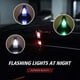 thumbnail image 4 of Accesorios Para Coches Auto Parts Products Solar Car Fin Roof Antenna Signal Lamp LED Flashing Light Universal, 4 of 9