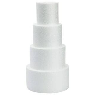 6 x 5 Round Foam Cake Dummy › Sugar Art Cake & Candy Supplies
