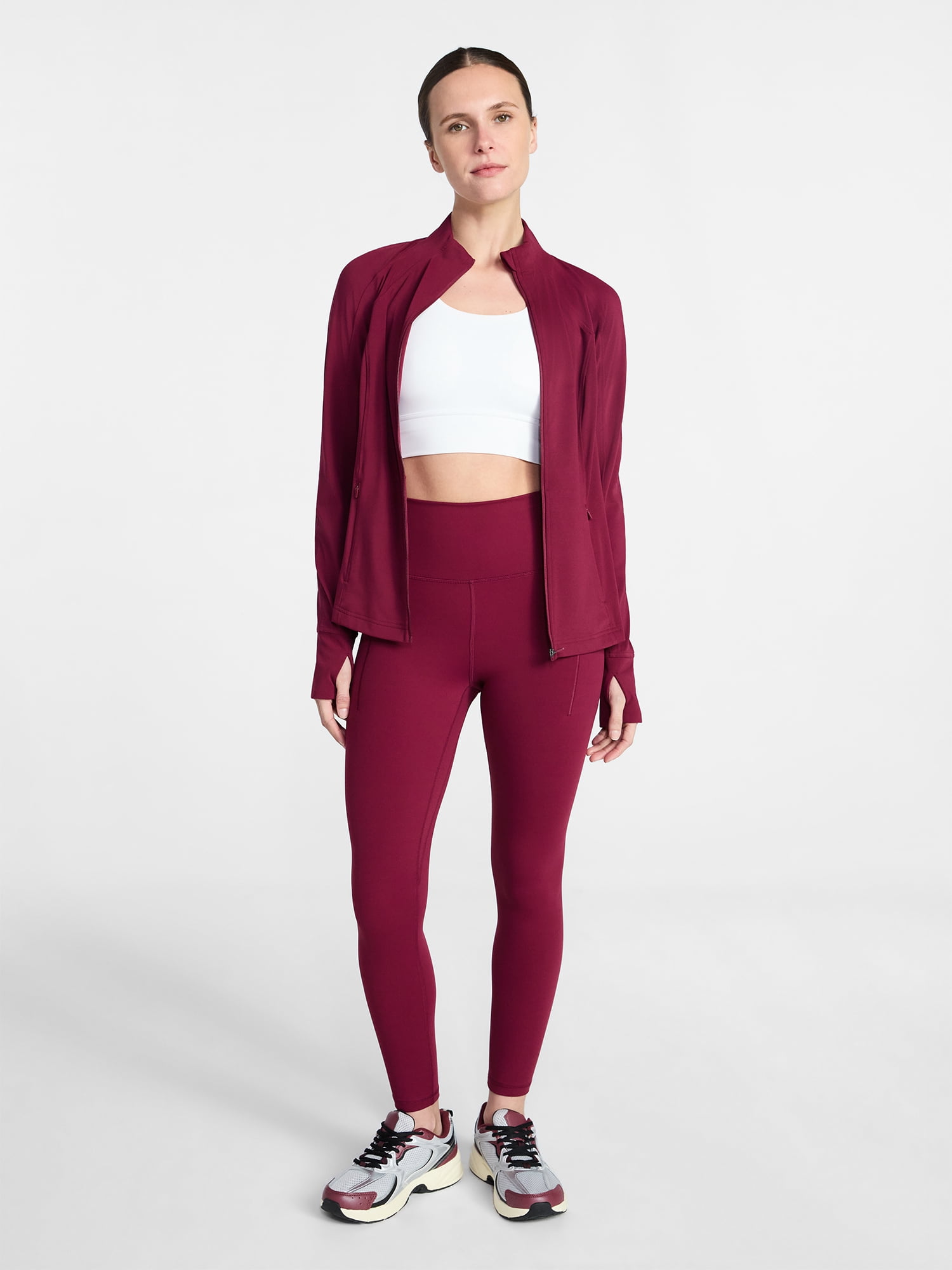 Avia Women's and Women's Plus SoftSculpt High Rise Capri Leggings, Sizes XS-4X