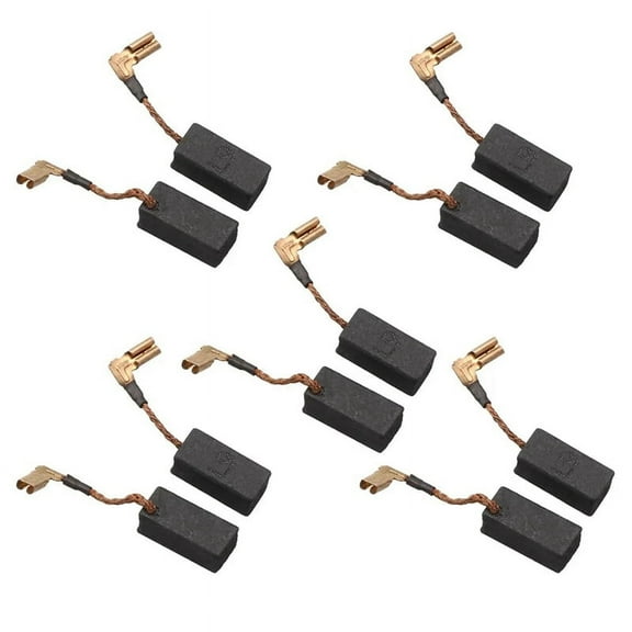 10 PACK N097696 Carbon Brushes for DWE4120 DWE4011 Grinder Motor Replacement Parts Power Tools Spare Accessories Set,10* Carbon Brushes,Photo Color