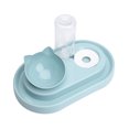 thumbnail image 1 of Cuenco antideslizante para gatos con boca inclinada, protección automática para agua potable, vértebras cervicales, cuenco para comida de gatos, cuenco para mascotas, 1 of 5